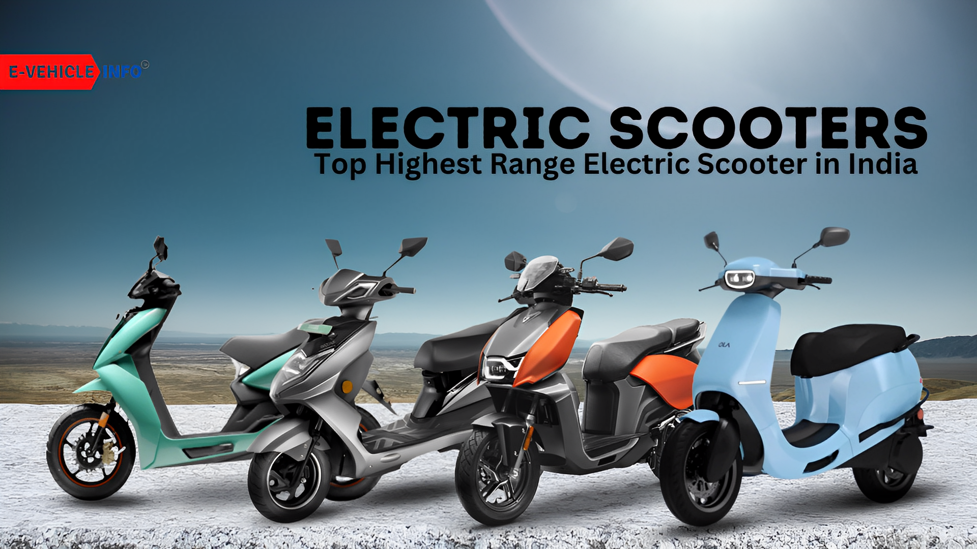 Top Longest Range Electric Scooters in India