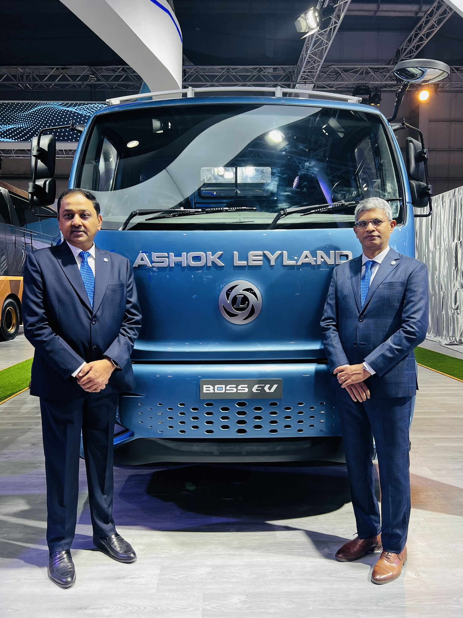 Ashok Leyland unveils Boss Electric Truck at Auto Expo 2023