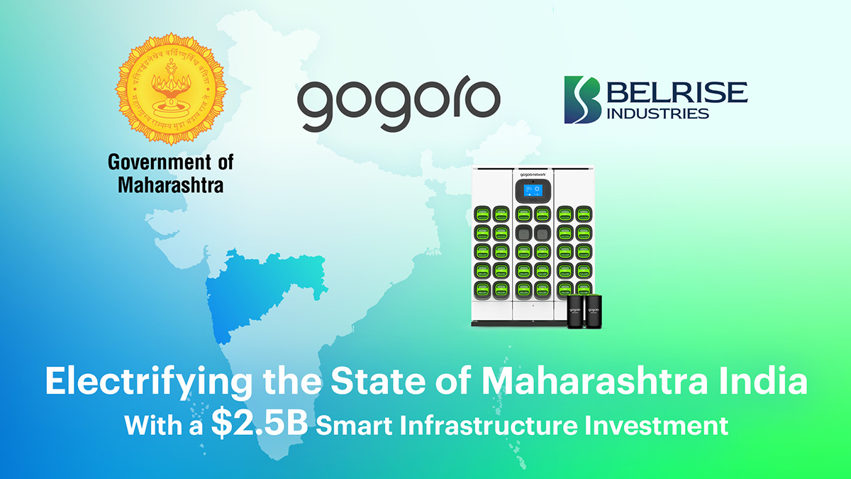 Gogoro and Belrise will invest $2.5 billion to build battery-swapping infrastructure in Maharashtra