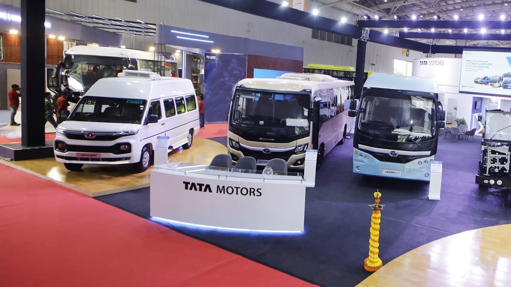 Tata Unveils Ultra EV 7M: 160km range, 21 Seater capacity