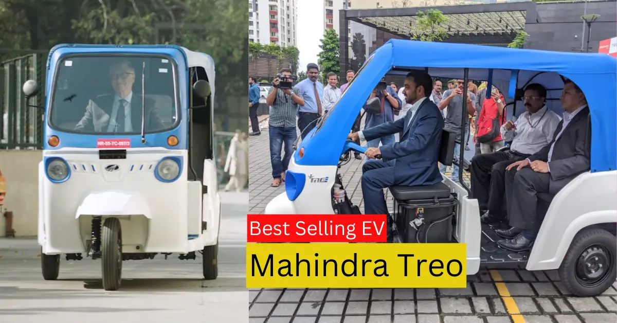 Mahindra TREO – Best Selling Electric Auto Rickshaw in India