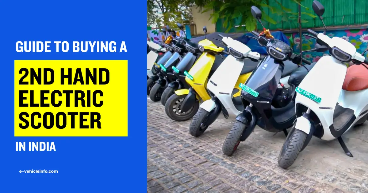 Second Hand Electric Scooter Buying Guide – Top 10 Tips