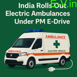 PM E-Drive Sparks a New Era in Emergency Healthcare with E-Ambulances