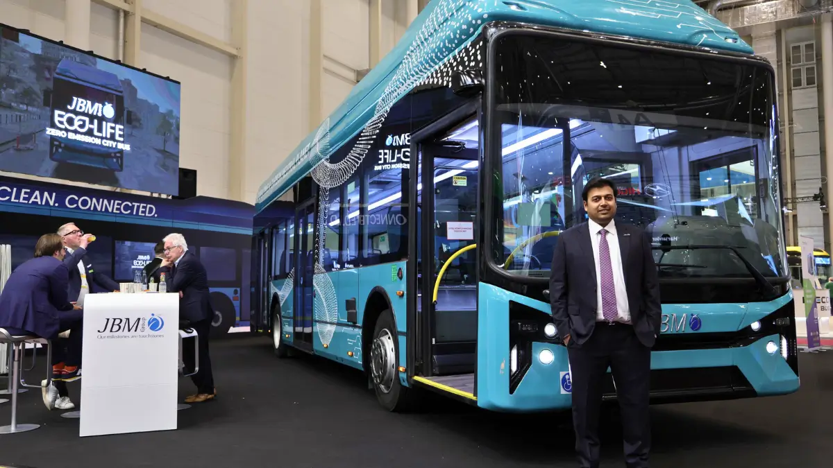 India’s JBM launches ECOLIFE – A Next-gen Electric City Bus in Europe