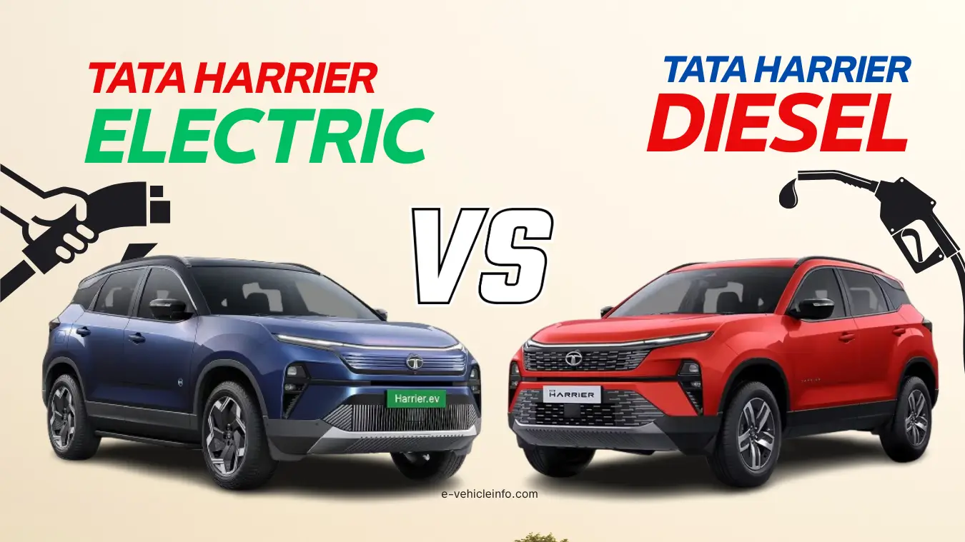 Tata Harrier EV vs Tata Harrier Diesel: Which One Should You Buy?