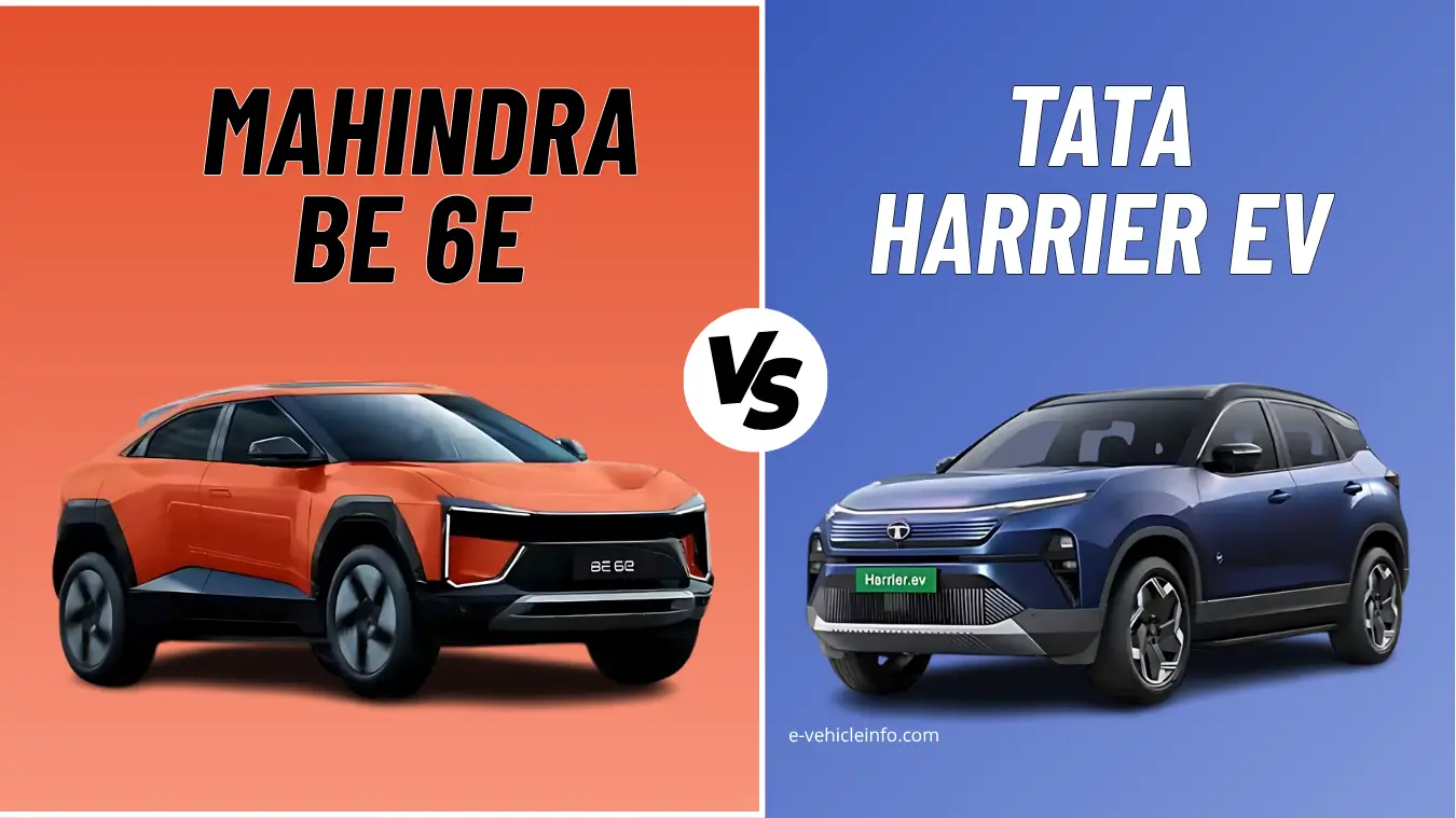 Tata Harrier EV vs Mahindra BE 6 EV – Which Electric SUV is Better?