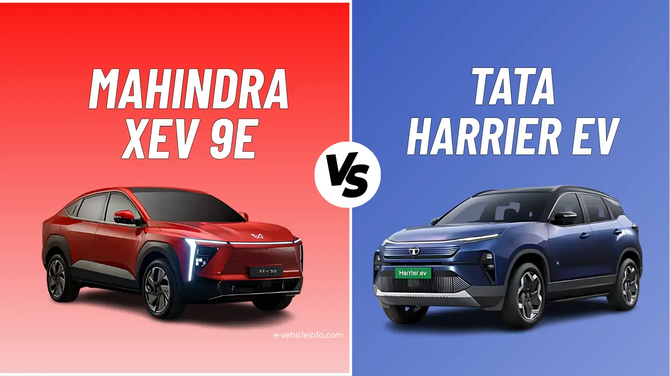Which EV Wins? Mahindra XEV 9e vs Tata Harrier EV – Full Comparison