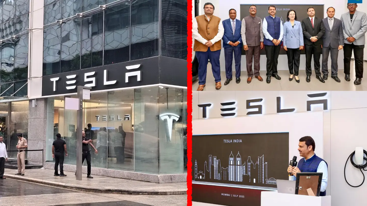 Tesla Officially Enters India with First Showroom in Mumbai — Prices Start at ₹60 Lakh