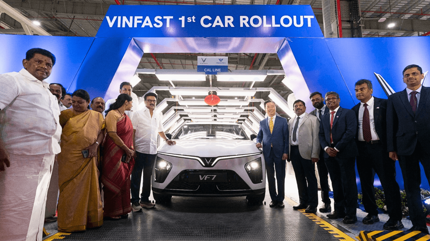 VinFast Opens First EV Plant in India: ₹16,000 Cr Facility in Tamil Nadu
