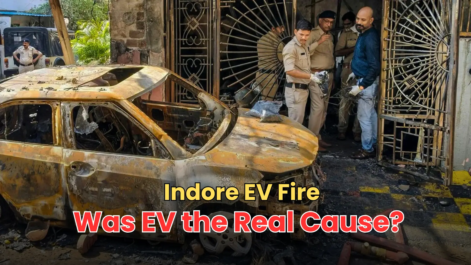 Indore EV Fire: 8 Dead, But Was EV Charging Really the Cause? What We Know So Far